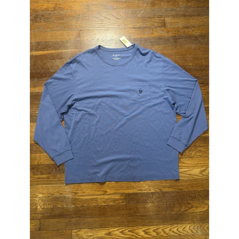 Daniel Cremieux Long Sleeve T Shirt Blue Fishing Charter Size XL NWT